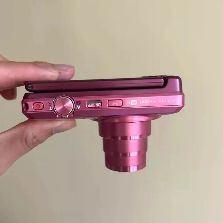 Glossy Pink Digital Camera