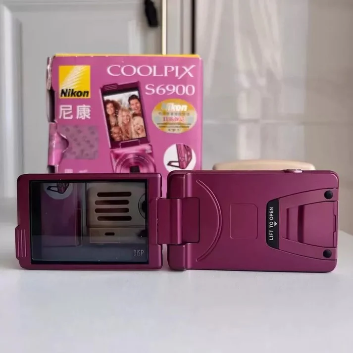 Glossy Pink Digital Camera