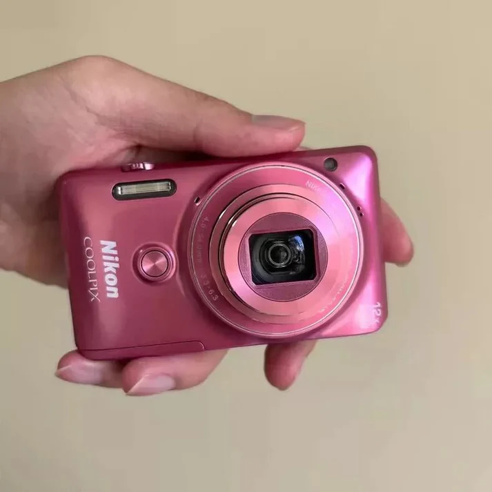 Glossy Pink Digital Camera