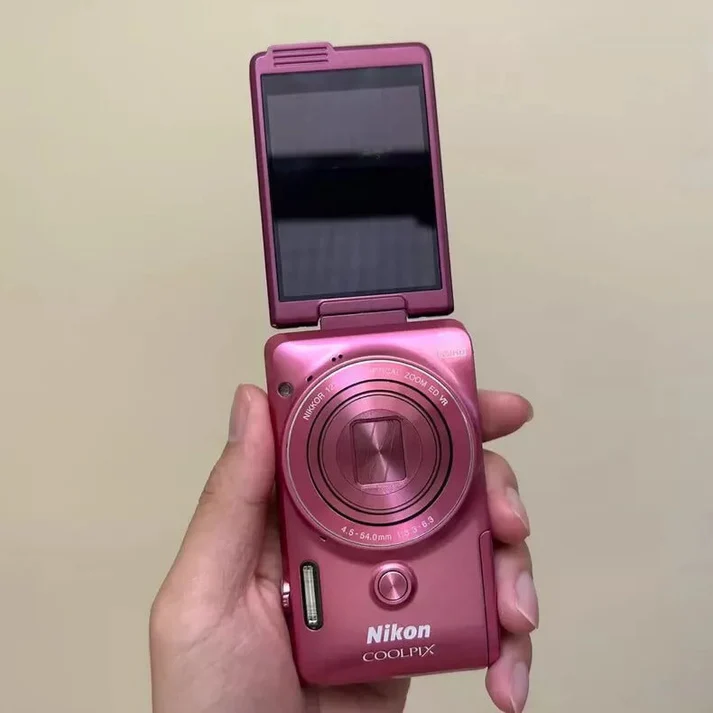 Glossy Pink Digital Camera
