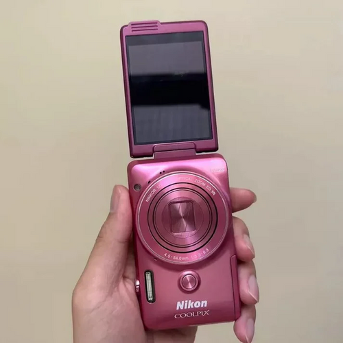Glossy Pink Digital Camera